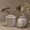 Vases|Decorative Home Accessories^Nkuku Khari Marble Vase - Grey