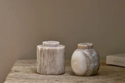 Vases|Decorative Home Accessories^Nkuku Khari Marble Vase - Grey