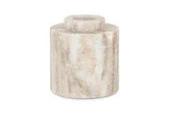 Vases|Decorative Home Accessories^Nkuku Khari Marble Vase - Grey