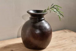 Decorative Home Accessories|Indoor Planters^Nkuku Kiaan Reclaimed Traditional Wide Pot
