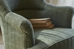 Living|Armchairs^Nkuku Kiana Cotton Armchair - Moss