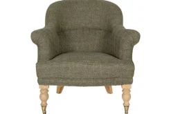 Living|Armchairs^Nkuku Kiana Cotton Armchair - Moss