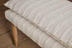 Storage & Shelving|Storage & Shelving^Nkuku Kiana Cotton Upholstered Bench - Natural