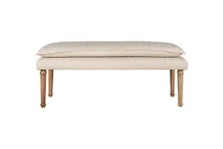 Storage & Shelving|Storage & Shelving^Nkuku Kiana Cotton Upholstered Bench - Natural