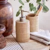 Bathroom Accessories^Nkuku Kiani Ceramic Soap Pump - Cream
