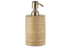 Bathroom Accessories^Nkuku Kiani Ceramic Soap Pump - Cream