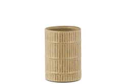 Bathroom Accessories^Nkuku Kiani Ceramic Toothbrush Holder - Cream