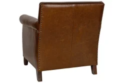 Living|Armchairs^Nkuku Knada Leather Armchair - Chocolate Brown