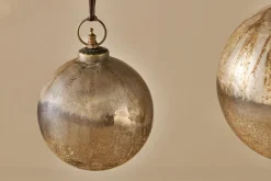 Christmas Table|Giant Baubles^Nkuku Konara Giant Bauble - Gold Crackle