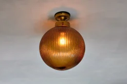 Ceiling Lights|Pendant Lighting^Nkuku Konnie Bathroom Ceiling Light - Amber