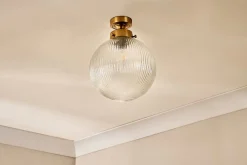 Bathroom Lights|Pendant Lighting^Nkuku Konnie Bathroom Ceiling Light - Clear