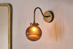 Bathroom Lights|Wall Lights^Nkuku Konnie Bathroom Wall Light - Amber