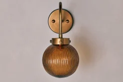 Bathroom Lights|Wall Lights^Nkuku Konnie Bathroom Wall Light - Amber