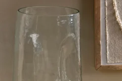 Decorative Home Accessories|Vases^Nkuku Kotri Recycled Glass Organic Shape Vase - Clear