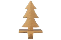 New Christmas|Bright Christmas^Nkuku Kotta Stocking Tree Holder - Antique Brass