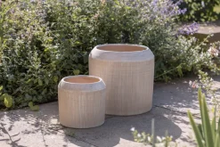 Garden Planters|Garden Décor^Nkuku Kubo Ceramic Planter - Cream