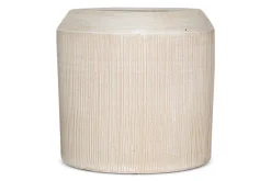Garden Planters|Garden Décor^Nkuku Kubo Ceramic Planter - Cream