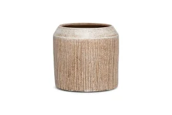 Garden Planters|Garden Décor^Nkuku Kubo Ceramic Planter - Terracotta