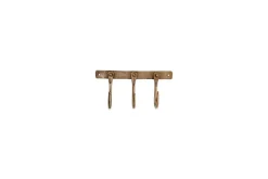 Hooks & Rails|Hooks & Rails^Nkuku Kuna Iron Hooks - Antique Brass