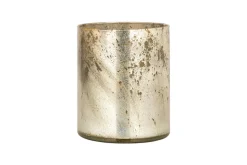 Christmas Table^Nkuku Kunjari Tealight Holders - Rustic Gold