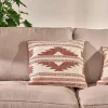 Bedroom Textiles|Cushions^Nkuku Kutha Kilim Cushion Cover - Cream - Square