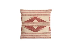 Bedroom Textiles|Cushions^Nkuku Kutha Kilim Cushion Cover - Cream - Square