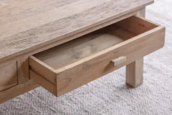 Living|Coffee Tables^Nkuku Laali Grooved Mango Wood Coffee Table - Natural