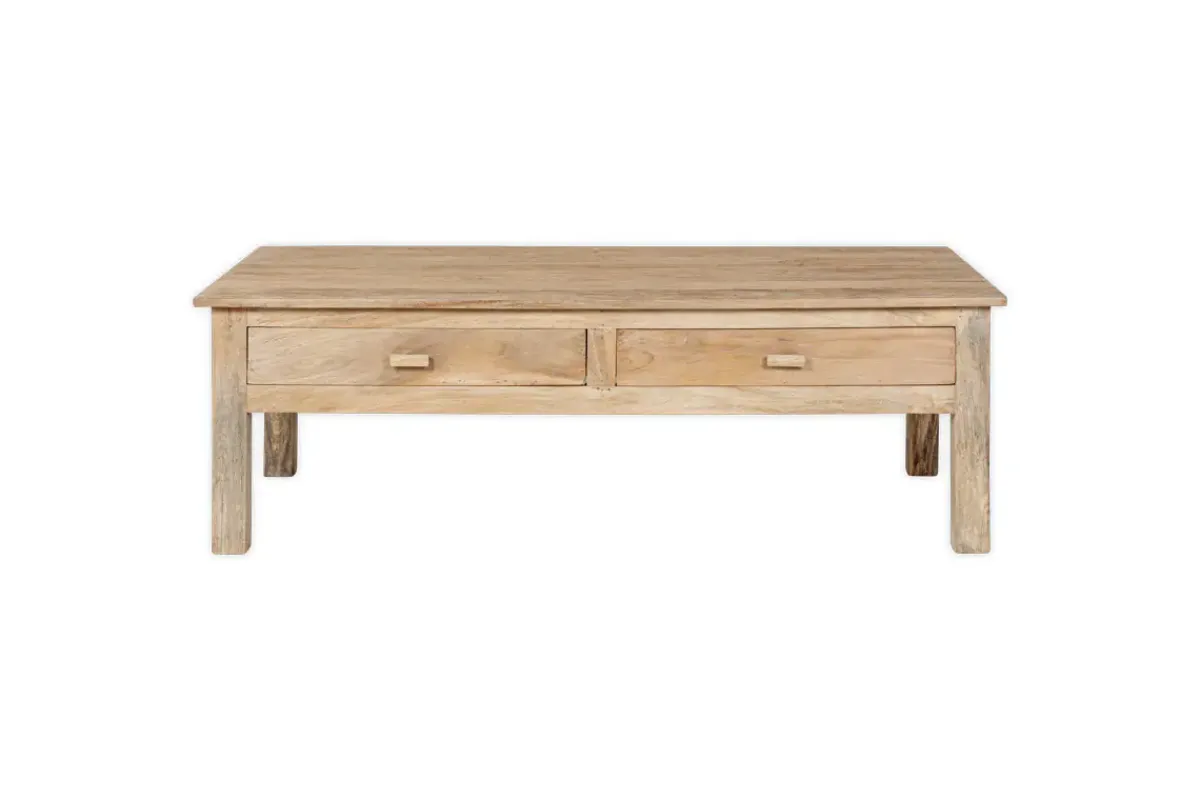 Living|Coffee Tables^Nkuku Laali Grooved Mango Wood Coffee Table - Natural