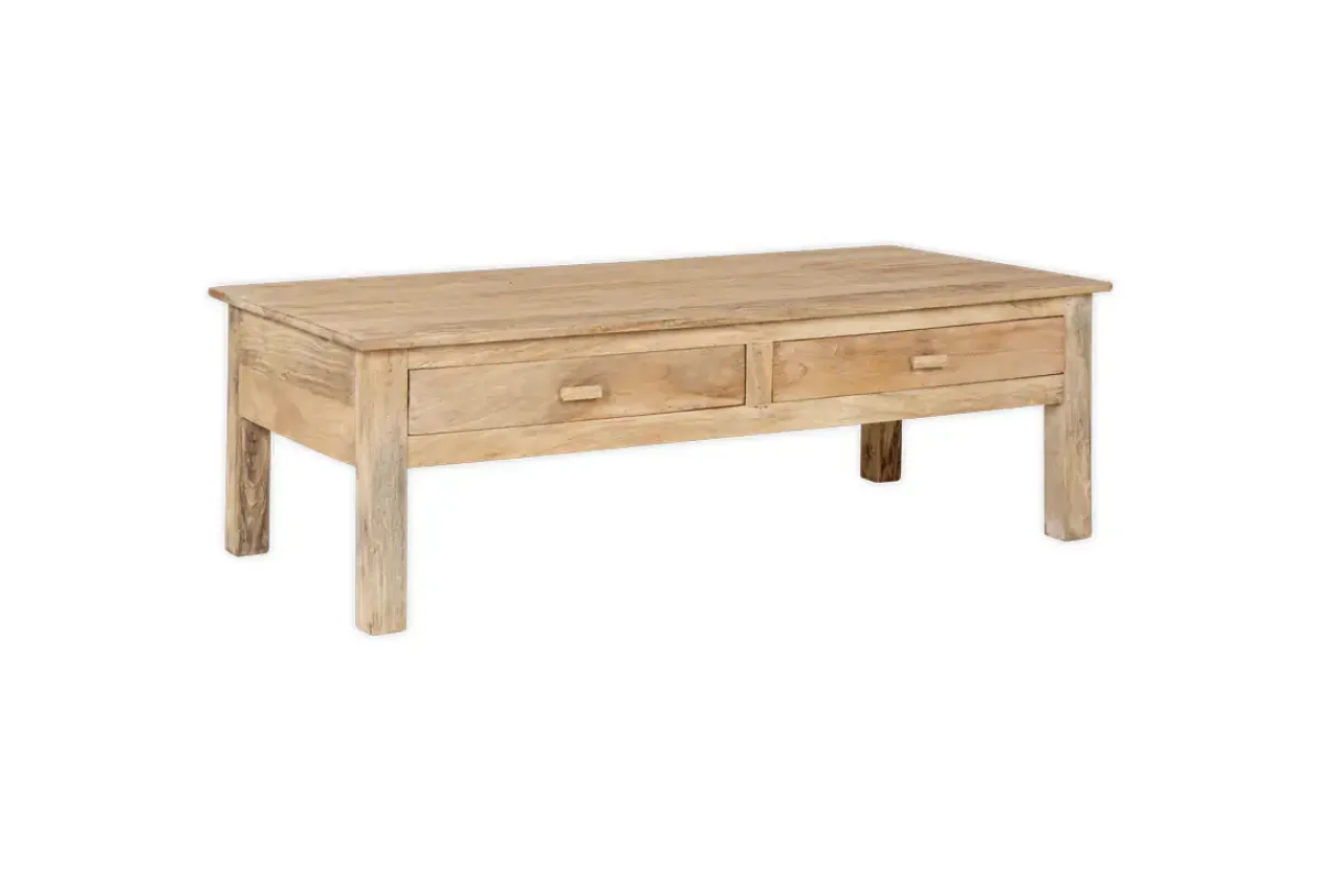 Living|Coffee Tables^Nkuku Laali Grooved Mango Wood Coffee Table - Natural
