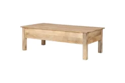 Living|Coffee Tables^Nkuku Laali Grooved Mango Wood Coffee Table - Natural