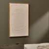 Decorative Home Accessories|Wall Art^Nkuku Larisa Cotton & Mango Wood Wall Art - Natural