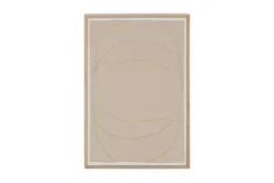 Decorative Home Accessories|Wall Art^Nkuku Larisa Cotton & Mango Wood Wall Art - Natural