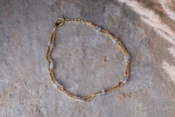 Jewellery & Jewellery Boxes|Jewellery^Nkuku Lavana Anklet - Labradorite