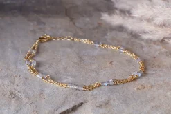 Jewellery & Jewellery Boxes|Jewellery^Nkuku Lavana Anklet - Labradorite