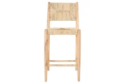 Kitchen & Dining|Bar Stools & Bar Chairs^Nkuku Lohanda Acacia & Munja Grass Counter Chair - Natural