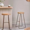 Kitchen & Dining|Bar Stools & Bar Chairs^Nkuku Loko Mango Wood Stool - Tall