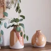 Decorative Home Accessories|Vases^Nkuku Lucia Ceramic Vase - Terracotta Mix