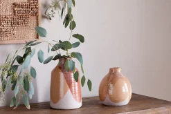 Decorative Home Accessories|Vases^Nkuku Lucia Ceramic Vase - Terracotta Mix