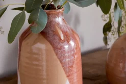 Decorative Home Accessories|Vases^Nkuku Lucia Ceramic Vase - Terracotta Mix