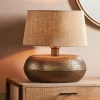 Table Lamps^Nkuku Lumbu Lamp - Antique Brass - Large
