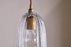 Pendant Lighting^Nkuku Lumina Recycled Glass Pendant - Clear