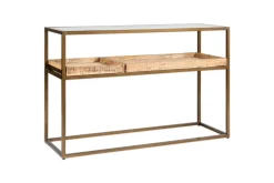 Hallway & Bootroom|Living^Nkuku Luzon Iron & Mango Wood Display Console Table