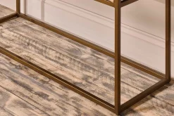 Hallway & Bootroom|Living^Nkuku Luzon Iron & Mango Wood Display Console Table