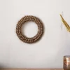 Wreaths & Garlands|New Christmas^Nkuku Madhi Wire Ball Wreath - Brass