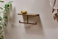 Bathroom Accessories^Nkuku Mahi Wall Mounted Toilet Roll Holder