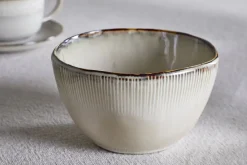 Breakfast Accessories|Bowls^Nkuku Malia Breakfast Bowl - Cream