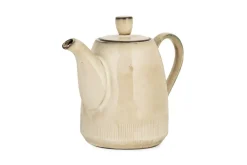 Breakfast Accessories|Teapots & Teacups^Nkuku Malia Teapot - Cream