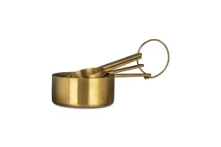 Cutlery|Cutlery^Nkuku Mane Measuring Cups - Brushed Gold