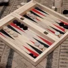 Board Games^Nkuku Mango Wood Backgammon