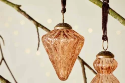 Baubles & Tree Decorations|New Christmas^Nkuku Manipur Baubles - (Set of 3) Copper